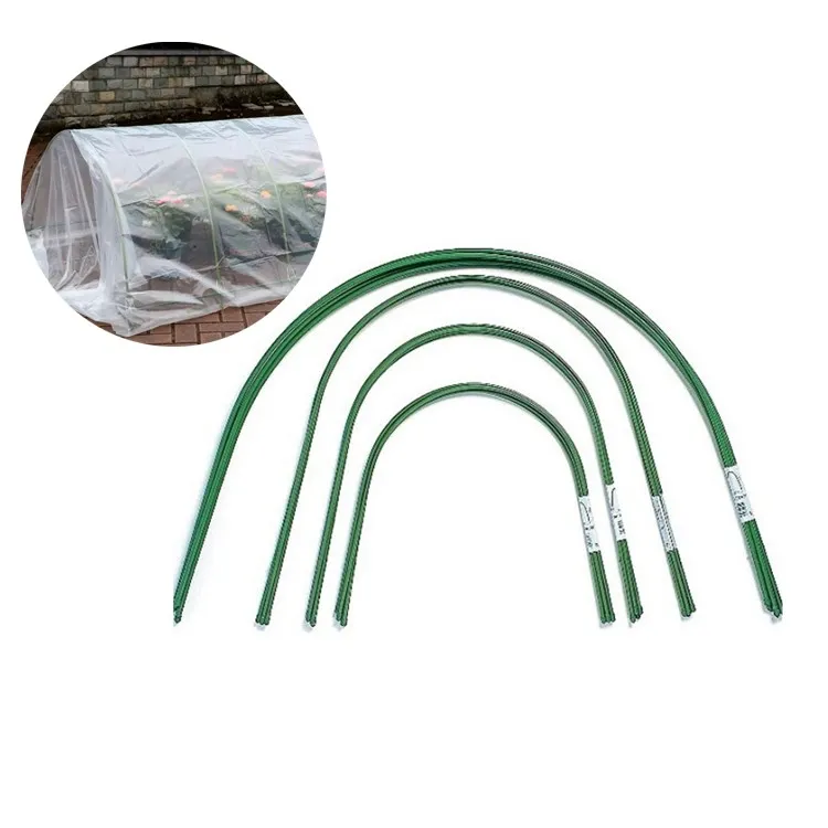 Bastoane metalice cu film PE și clipuri